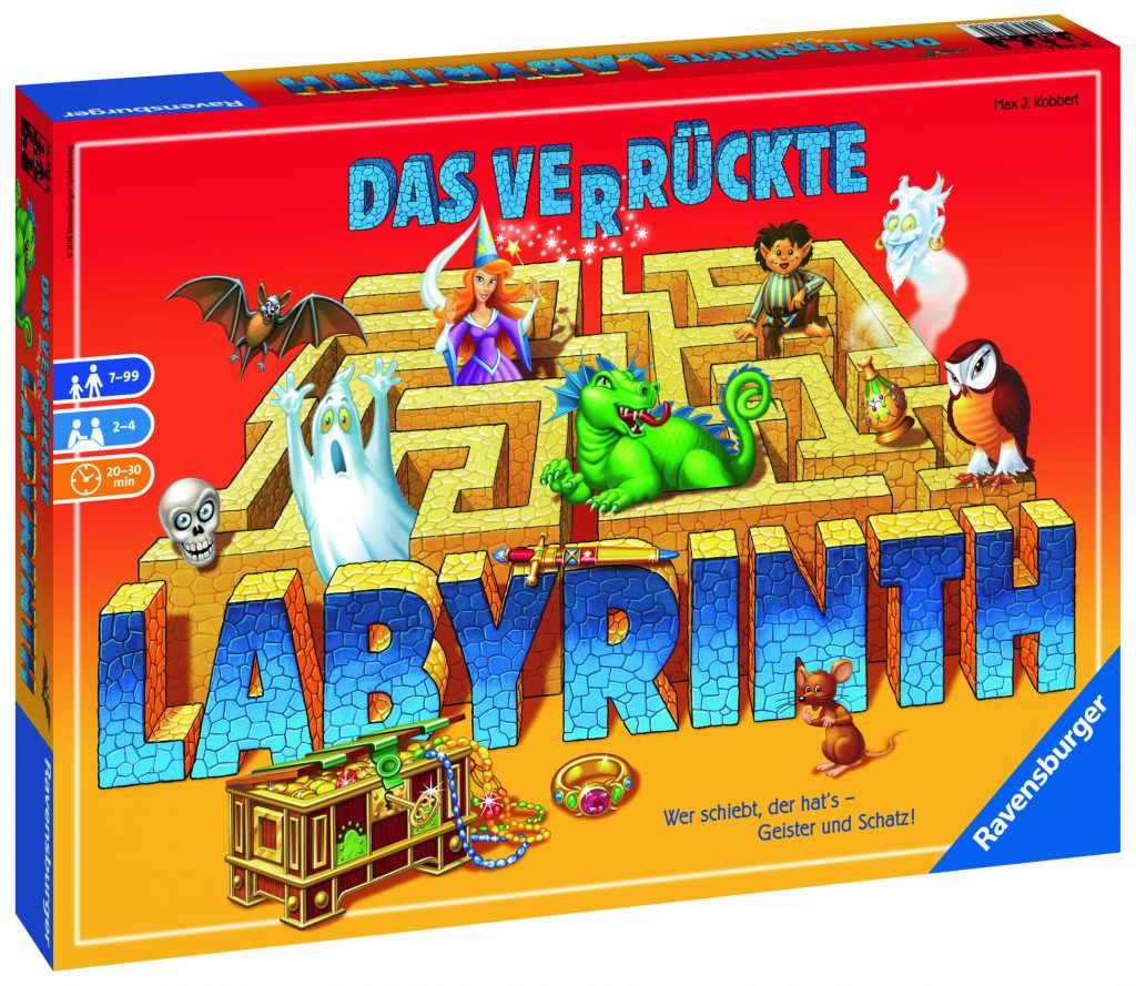 Das VERRÜCKTE LABYRINTH alte VERSION Spiel RARITÄT! Ravensburger Verlag 
